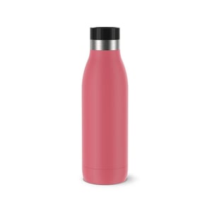 EMSA Bludrop Color N3110400 Trinkflasche Fitness, Sport 500 ml Edelstahl Korallenrot