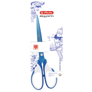 Herlitz my.pen Enkel skärning Blå, Vit