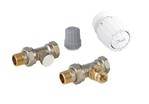 Danfoss 013G5218 termostatyczny zawór grzejnikowy Nadaje się do użytku w pomieszczeniach