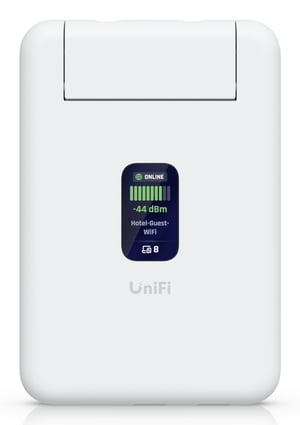 Ubiquiti UniFi UTR Gigabit-Ethernet-Dualband-WLAN-Router (2,4 GHz/5 GHz) Weiß