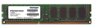 Patriot Memory Signature Line PSD38G16002 moduł pamięci 8 GB 1 x 8 GB DDR3 240-pin DIMM