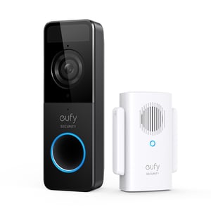 Eufy Video Doorbell 1080p Svart, Vit