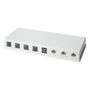 LogiLink NK4035 nakładka na gniazdko elektryczne RJ-45 Biały 1 szt.