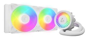 ARCTIC Liquid Freezer III Pro 280 A-RGB (Weiß) All-in-One-Flüssigkeitskühler für CPU, 12 cm, weiß, 1 Stück.