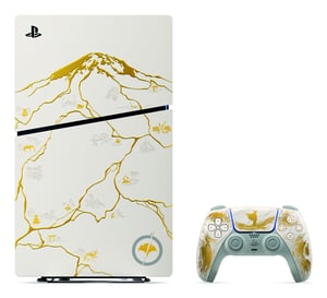 Sony Playstation 5 Slim Ghost of Yotei Bundle 1 TB Wi-Fi Czarny, Biały