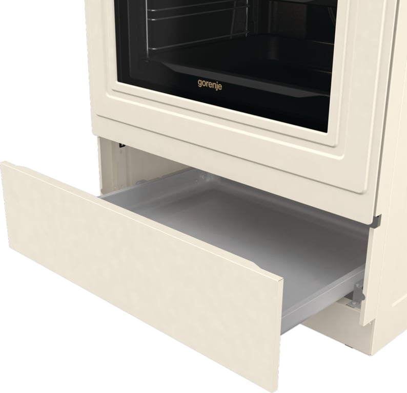 Gorenje GECS6B70CLI Kuchenka wolnostojąca Ceramiczna Beżowy