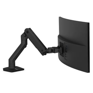 Ergotron HX-serien 45-475-224 monitorarm/stativ 124,5 cm (49") Skrivbord Svart