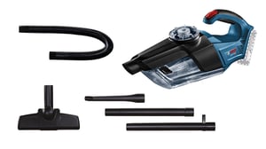 Bosch GAS 18V-1 Professional Handstaubsauger Schwarz, Blau, Rot, Transparent Beutellos