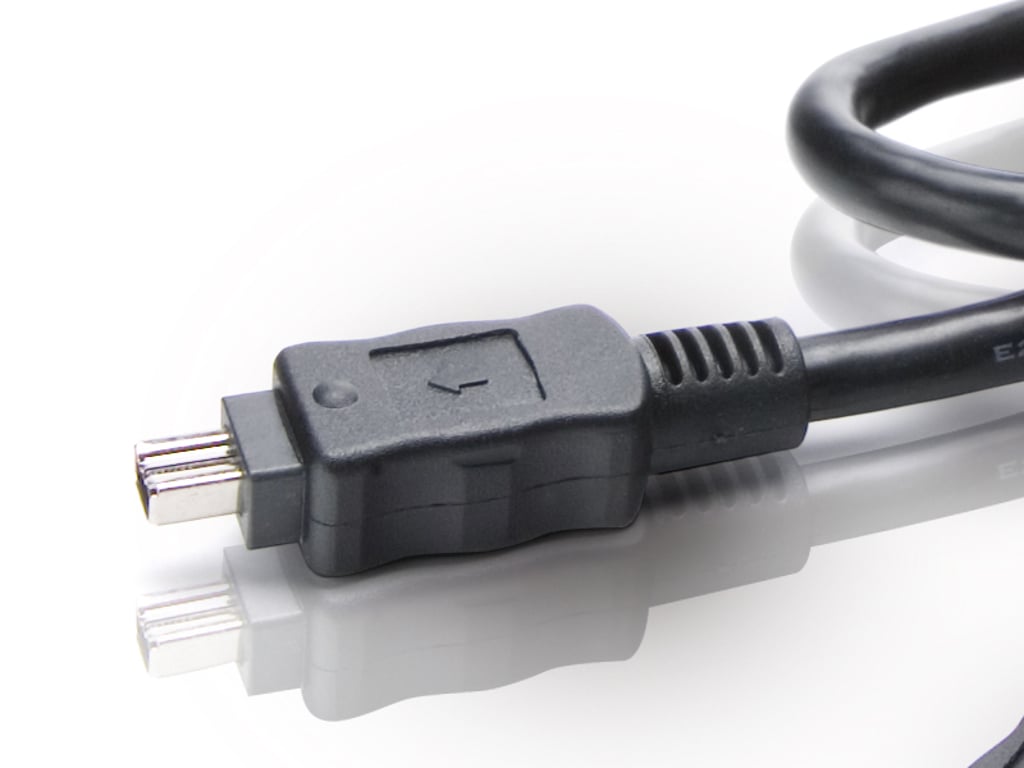 Conceptronic FireWire Cable 4-p 1.8m 1,8 m Czarny