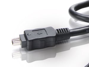 Conceptronic FireWire Cable 4-p 1.8m 1,8 m Czarny