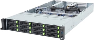 GIGABYTE R263-ZG0-AAL2 LGA 6096 Rack (2U) Czarny, Stal