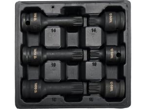 Yato YT-10652 screwdriver bits, 6-piece set