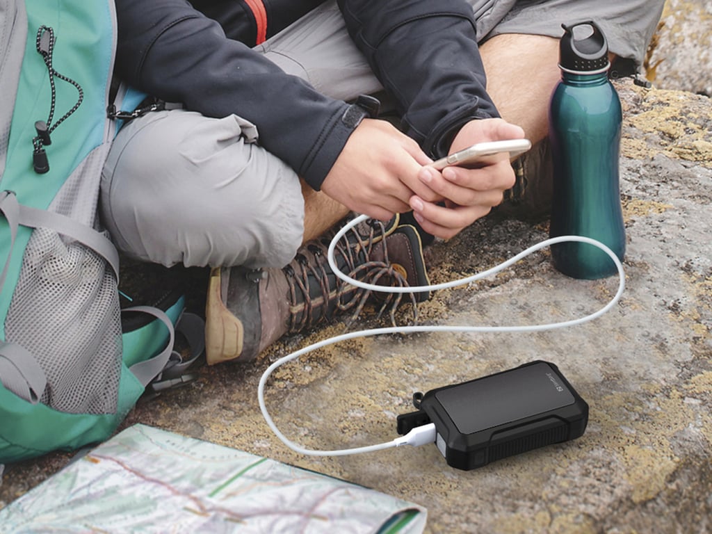 фото Зовнішній акумулятор (павербанк) Sandberg 10000mAh Hand Warmer flashlight 1W USB-C/USB-A 2A/5V (420-65)