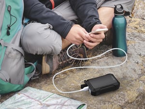 Sandberg 420-65 bank mocy Litowo-polimerowy (LiPo) 10000 mAh Czarny