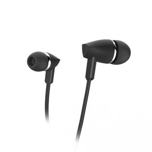Hama Joy Wired In-Ear Headset for Calls/Music, Black