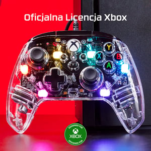HyperX Clutch Gladiate – przewodowy kontroler do gier z podświetleniem RGB – Xbox