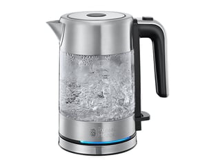 Russell Hobbs 24191-70 Wasserkocher 0,8 l 2200 W Schwarz, Edelstahl, Transparent