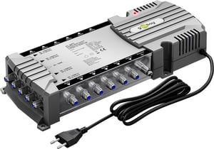 Goobay 64875 Satellitensignal-Multischalter, 5 Eingänge, 12 Ausgänge.