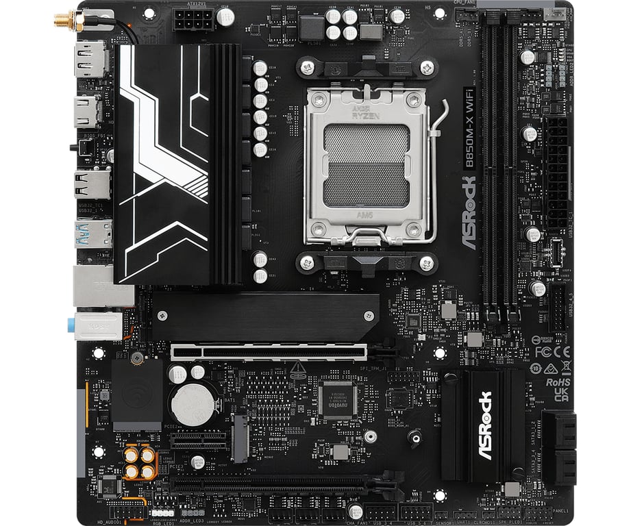 Asrock B850M-X WiFi AMD B850 Gniazdo AM5 micro ATX