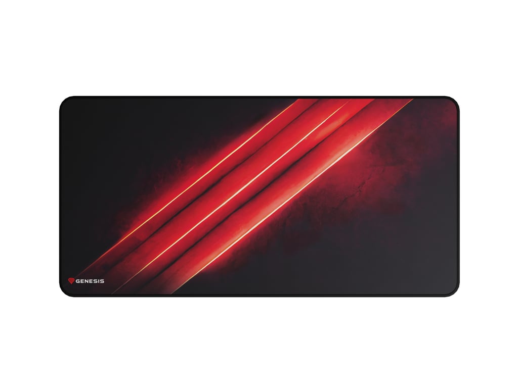GENESIS Carbon 500 Maxi Flash G2 Podkładka dla graczy Czarny, Czerwony