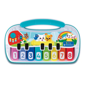Baby-piano med djurmotiv