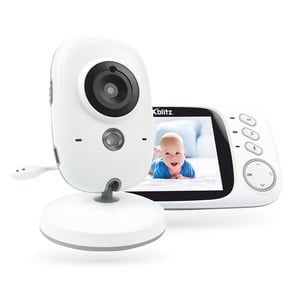 Xblitz KINDER system monitorowania niemowląt 260 m Radio Czarny, Biały