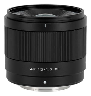 VILTROX AF 15 mm F1.7 Air spegellös vidvinkelobjektiv, svart