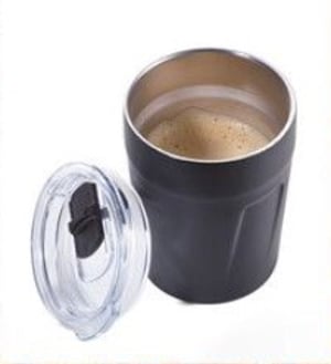 TROIKA ESPRESSO DOPPIO 160 ml Svart Rostfritt stål