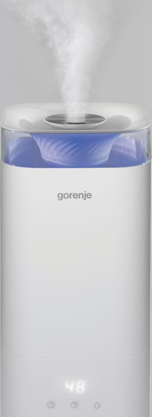 Gorenje H50W nawilżacz powietrza Ultradźwiękowy Biały 26 W