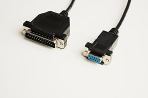 Microconnect IBM029B Parallelkabel, schwarz, 3 m