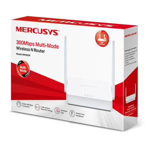 Mercusys MW302R router bezprzewodowy Fast Ethernet Jedna częstotliwości (2,4 GHz) Biały