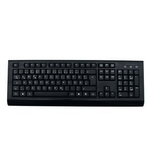 MediaRange MROS104 tangentbord Medföljande mus Office RF Wireless QWERTZ Tysk Svart