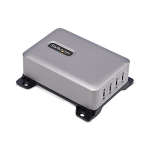 StarTech 424DUK-USB-C-CHARGER laddare för bärbara enheter Universell Grå Växelström Snabbladdning Inbyggd
