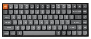 Keychron K2 Max klawiatura Uniwersalne USB + RF Wireless + Bluetooth Czarny, Szary