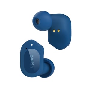 Belkin SOUNDFORM Play True Wireless Stereo (TWS) In-Ear-Bluetooth-Kopfhörer, blau