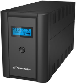 PowerWalker VI 2200 LCD/FR Double-Conversion (Online) UPS 2.2 kVA 1200 W 4 x AC outlets