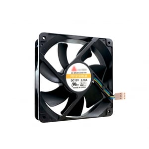 QNAP FAN-12CM-T01 Universal Computer Cooling Fan, Black
