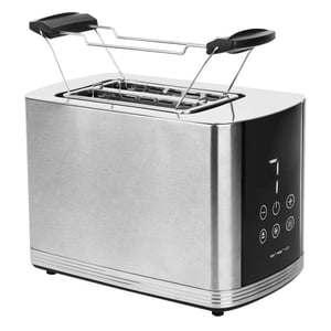 Emerio TO-128308 toster 7 2 kaw. 800 W Svart, Silver