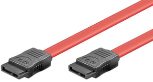Goobay 50915 SATA-Kabel 0,5 m, SATA 7-polig, rot
