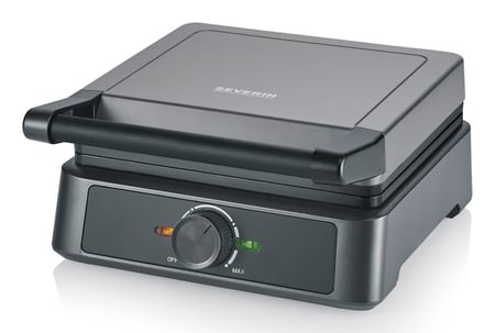 Severin WA 2125 gofrownica 2 gof. 1600 W Antracyt, Czarny