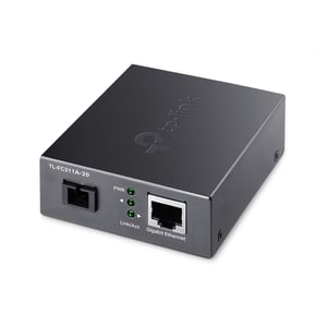 TP-Link TL-FC311A-20 Netzwerkkonverter 1000 Mbit/s, Einzelgerät, schwarz