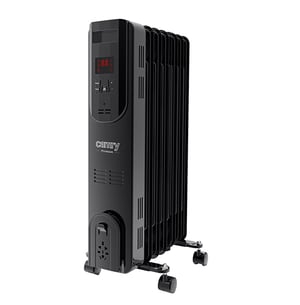 Camry Premium CR 7812 Heizkörper, Innenbereich, schwarz, 1500 W, elektrischer Öl-Raumheizkörper