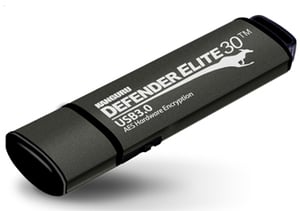 iStorage Kanguru Defender Elite30 32GB pamięć USB USB Typu-A 3.2 Gen 1 (3.1 Gen 1) Czarny