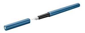 Pelikan 823609 Fountain Pen, Cartridge Filling System, Blue, Gasoline Color, 1 pc.