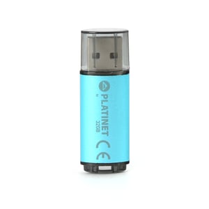 Platinet PMFE32BL USB-Stick 32 GB, USB Typ A 2.0, blau