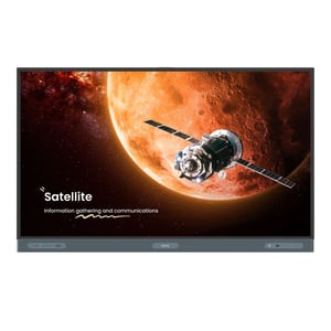 BenQ RP6504 interaktiv skärm 165,1 cm (65") 3840 x 2160 px Pekskärm Svart
