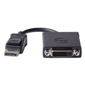 DELL 470-AANH adapter kablowy Displayport M DVI-D FM Czarny