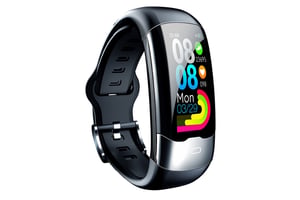 Xoro SMW 10 2.9 cm (1.14") LCD Digital 240 x 135 px Black
