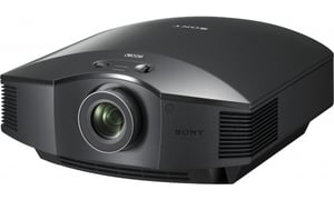 Sony VPL-HW65ES Standard-Projektor mit 1800 ANSI-Lumen, SXRD 1080p (1920x1080), 3D-kompatibel, schwarz