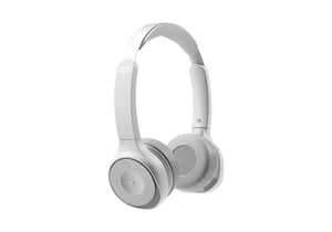Cisco 730 Headset, kabelgebunden und kabellos, Kopfbügel, Bluetooth-Anrufe/Musik, Platin